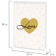 Фотоальбом BRAUBERG 'Golden heart' на 36 фото 10х15 см, мягкая обложка, 391433