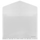 Папка-конверт с перфорацией А4, BRAUBERG 'UNIVERSAL', КОМПЛЕКТ 10 шт., прозрачная, 0,15 мм, 273078