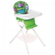 Кресло детское для кормления ДЭМИ КДС.03, съемный столик, цвет салатовый/белый