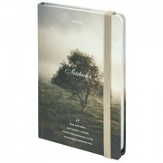 Блокнот с резинкой в клетку 96 л., А5, 145х203 мм, твердая обложка, BRAUBERG, 'Nature', 115534