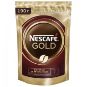 Кофе молотый в растворимом NESCAFE 'Gold' 190 г, сублимированный, 12403031