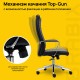 Кресло BRABIX PREMIUM 'Solo EX-730', алюминий, хром, экокожа, черное, 532936