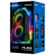 Колонка портативная SVEN PS-850, 100 Вт, TWS, Bluetooth, FM, USB, microSD, LED-дисплей, черная, SV-022679