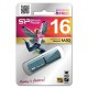 Флеш-диск 16 GB, SILICON POWER Marvel M50, USB 3.1, металлический корпус, голубой, SP16GBUF3M50V1B