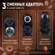 Кофемашина капсульная 3 в 1 для молотого кофе и капсул DOLCE GUSTO и NESPRESSO, SONNEN CM510B, 1450 Вт, 0,6 л, бежевая, 457338
