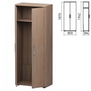 Шкаф для одежды 'Директ', 800х384х1942 мм, ясень альтера (КОМПЛЕКТ)