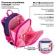 Ранец BRAUBERG PREMIUM, 2 отделения, с брелоком, 'Cute fox', LED-ЛАМПОЧКИ, 38х29х16 см, 272019