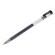 Ручка гелевая STAFF 'Basic' GP-675, ЧЕРНАЯ, длина письма 1000 м, игольчатый узел 0,5 мм, линия письма 0,35 мм, 143675