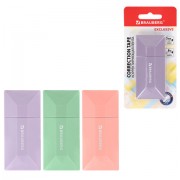 Корректирующая лента BRAUBERG 'EXCLUSIVE', 5 мм х 6 м, ассорти, блистер, 273022