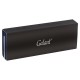 Ручка подарочная шариковая GALANT 'COLLAGE', корпус черный/металлический, детали розовое золото, узел 0,7 мм, синяя, 143507