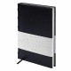 Ручка шариковая PARKER 'Jotter Core Stainless Steel CT', ежедневник А5 черный, пакет, 880891