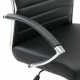 Кресло офисное BRABIX 'Style EX-528', экокожа, хром, черное, 531947