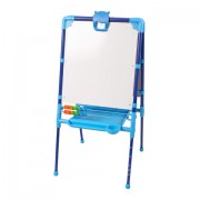 Мольберт растущий для мела/магнитно-маркерный, 53х46 см, BRAUBERG 'NIKA KIDS', синий, 238049