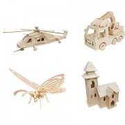 Сборная модель из дерева, АССОРТИ, РК