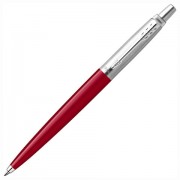 Ручка шариковая PARKER 'Jotter Orig Red', корпус красный, детали нержавеющая сталь, синяя, RG0033330