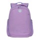 Рюкзак GRIZZLY школьный, анатомическая спинка, 2 отделения, с вышивкой, для девочек, 'PINK', 39х30х20 см, RG-268-1/1
