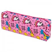 Пенал-косметичка ПИФАГОР, мягкий, 'UNICORN', прямоугольный, 20х7х4 см, 229265