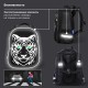 Ранец BRAUBERG SHINY, 2 отделения, с брелоком, 'Тигр', СВЕТЯЩИЙСЯ РИСУНОК, 38х28х14 см, 270698