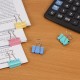 Зажимы для бумаг STAFF ECO, КОМПЛЕКТ 12 шт., 25 мм, на 100 листов, цветные, картонная коробка, 274038