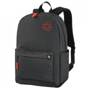 Рюкзак BRAUBERG ENERGETIC универсальный, эргономичный, 'Recycle', черный, 43х30х16 см, 270796