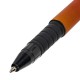 Ручка шариковая BRAUBERG SOFT TOUCH GRIP 'GRADIENT NEON', СИНЯЯ, мягкое покрытие, ассорти, узел 0,7 мм, 143710