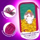 Пенал ЮНЛАНДИЯ, 3 отделения, картон с эффектом soft-touch, 19х11 см, 'Duck tales', 273500