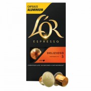 Кофе в алюминиевых капсулах L'OR 'Espresso Delizioso' для кофемашин Nespresso, 10 шт. х 52 г, 4028608