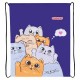 Мешок для обуви ПИФАГОР, 1 отделение, 42х34 см, 'Cats greetings', 272382