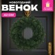 Венок новогодний, диаметр 42 см 'Волшебство', литой ПЭТ, ЗОЛОТАЯ СКАЗКА, 592516