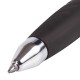 Ручка гелевая автоматическая с грипом BRAUBERG 'Jet Gel', ЧЕРНАЯ, печать, узел 0,6 мм, линия письма 0,4 мм, 142691