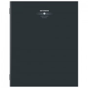 Тетрадь А5 40 л. STAFF 'College', скоба, клетка, офсет №2 ЭКОНОМ, обложка картон, 'ТЕМНАЯ', 405622