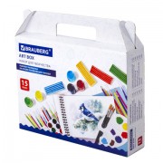 Набор для развития и творчества в подарочной коробке BRAUBERG ART BOX 'НАБОР ДЛЯ ТВОРЧЕСТВА', 15 предметов, 880125