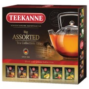 Чай TEEKANNE (Тиканне) 'Big Assorted', 6 вкусов черного и зеленого чая, 24 пакетика, Германия, 0306_4815