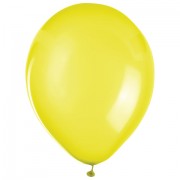 Шары воздушные ZIPPY (ЗИППИ) 12' (30 см), комплект 50 шт., желтые, в пакете, 104189