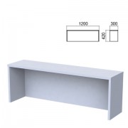 Надстройка для стола 'Арго', шириной 1200 мм, серый