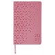 Ежедневник датированный 2021 А5 (138х213 мм) BRAUBERG 'Glance', кожзам, розовый, 111478