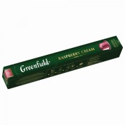 Чай в капсулах GREENFIELD 'Raspberry Cream', травяной, гибискус и малина, 10 шт. х 2,5 г, 1365-10