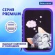 Пенал BRAUBERG, 3 отделения, полиэстер, 21х14 см, 'Sleeping kitten', 273538