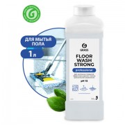 Средство концентрат для машинной и ручной мойки полов 1 л, GRASS FLOOR WASH STRONG, щелочное, 250100