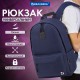 Рюкзак BRAUBERG POSITIVE универсальный, карман-антивор, 'Dark blue', 42х28х14 см, 270775