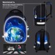 Рюкзак BRAUBERG OPTIMA, 2 отделения, с брелоком, 'Brave astronaut', 3D-панель, 36х27х18 см, 273159