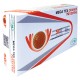 Перчатки нитриловые сверхпрочные с текстурой SFM MEGA TEX ORANGE, Германия, 25 пар (50 штук), размер L (большой), 4036534914205