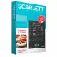 Весы кухонные SCARLETT SC-KS57P64, электронный дисплей, max вес 10 кг, тарокомпенсация, стекло