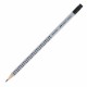 Карандаш чернографитный FABER-CASTELL, 1 шт., 'Grip 2001', HB, трехгранный, с ластиком, 117200