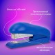 Степлер №24/6, №26/6 BRAUBERG 'UNIVERSAL', до 30 листов, на 100 скоб, синий, 272718
