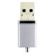 Флеш-диск 16 GB SILICON POWER Touch 710 USB 2.0, серебристый, SP16GBUF2710V1S