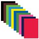 Картон цветной А4 немелованный, 50 листов 10 цветов, склейка, BRAUBERG, 200х290 мм, 113559
