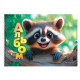 Альбомы для рисования ДЭК, А4, 40 л., КОМПЛЕКТ 2 шт., гребень, глянцевый лак, BRAUBERG, 200х290 мм, 'Енотик', 107738