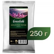 Чай листовой GREENFIELD 'Mountain Thyme' черный с чабрецом 250 г, 1142-15