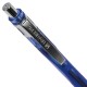 Ручка шариковая автоматическая с грипом BRAUBERG 'STYLE RT', СИНЯЯ, игольчатый наконечник 0,7 мм, линия письма 0,35 мм, 144324